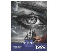 Rompecabezas De 1000 Piezas para Adultos Eye of The Storm Ocean Adventure Rompecabezas para Adultos Juegos Familiares Una Obra De Arte Ayuda A Ejercitar El Cerebro 52x38cm/1000pcs