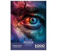 Rompecabezas De 1000 Piezas para Adultos Eyes of The Soul Rompecabezas para Adultos Juegos Familiares Una Obra De Arte Ayuda A Ejercitar El Cerebro 70x50cm/1000pcs