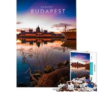 Rompecabezas de 1000 Piezas para Adultos Fabricado en Budapest Hungría Juego práctico Juguete Juego Intelectual Obra de Arte Regalo de cumpleaños (tamaño 38x52cm)