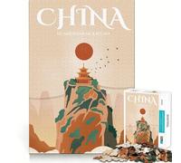 Rompecabezas de 1000 Piezas para Adultos,Fabricado en China,con uniones Finas,Divertido,desafiante e Inteligente,Ideal para un Juego Tranquilo y entretenido, cumpleaños o como pasatiempo