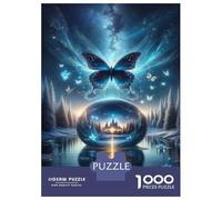 Rompecabezas De 1000 Piezas para Adultos Fairy Tale Winter Scene Rompecabezas para Adultos Juego Familiar Carrera De Velocidad Manual Desafiante para Completar 70x50cm/1000pcs