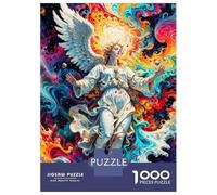 Rompecabezas De 1000 Piezas para Adultos Fallen Angel Rompecabezas Juego De Ingenio Carrera De Velocidad De Manos Interacción Entre Padres E Hijos 52x38cm/1000pcs