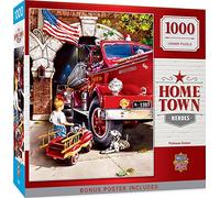 Rompecabezas de 1000 Piezas para Adultos, Familia o niños - Firehouse Dreams by Masterpieces - 19.25 x 26.75 Pulgadas - Empresa Familiar American Puzzle Company