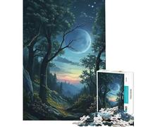Rompecabezas de 1000 Piezas para Adultos fantasía Naturaleza Paisaje Rompecabezas para Adolescentes Juego Familiar decoración del hogar difícil y desafiante (tamaño 38x52cm)