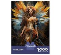Rompecabezas De 1000 Piezas para Adultos Fantasy Angel Wings Dress Rompecabezas para Adultos Análisis Práctico del Juego Y Lógica Interacción Entre Padres E Hijos 70x50cm/1000pcs