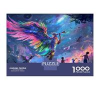 Rompecabezas De 1000 Piezas para Adultos Fantasy Artwork Magical Creatures in A Colorful Sky Rompecabezas para Adultos Juegos Relajantes Difícil Oferta Difícil como Regalo para Toda La Familia 38x26c