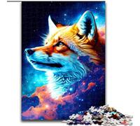Rompecabezas de 1000 Piezas para Adultos, Fantasy Fox, un Juego desafiante para Disfrutar en Familia con Piezas aleatorias Que encajan Perfectamente 26x38cm
