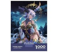 Rompecabezas De 1000 Piezas para Adultos Fantasy Goddess Night Art Print Rompecabezas para Adultos Análisis Práctico del Juego Y Lógica Interacción Entre Padres E Hijos 52x38cm/1000pcs
