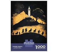 Rompecabezas De 1000 Piezas para Adultos Fantasy Journey to The Tower Rompecabezas para Adultos Juegos Divertidos Análisis Y Lógica Oferta como Regalos para Toda La Familia 52x38cm/1000pcs