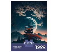 Rompecabezas De 1000 Piezas para Adultos Fantasy Night The Mount Rompecabezas para Adultos Juegos Familiares Regalo De Cumpleaños Cumpleaños Y Navidad 38x26cm/1000pcs