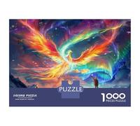 Rompecabezas De 1000 Piezas para Adultos Fantasy Phoenix Art Print-1 Rompecabezas para Adultos Juegos De Relajación Regalo De Cumpleaños Interacción Entre Padres E Hijos 70x50cm/1000pcs