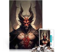 Rompecabezas de 1000 Piezas para Adultos Ficción de fantasía sobre Dragones Hecho de cartón para y a Partir de 14 años Interesante reducción del estrés Regalos para Amigos y Familiares tamaño：26x38cm