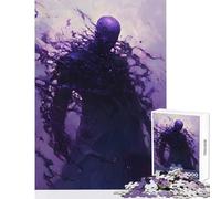 Rompecabezas de 1000 Piezas para Adultos Figura de Mago arcano Sombra púrpura Juguetes antiestrés Ideas de Regalo para Juegos educativos descompresión Intelectual tamaño 38x26cm