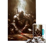 Rompecabezas de 1000 Piezas para Adultos Fin de la Batalla Juego Educativo desafío Juguete Interactivo decoración para el hogar Regalos de Amigo Invisible (tamaño 50x75cm)