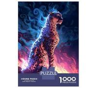Rompecabezas De 1000 Piezas para Adultos Fire and Ghost Rompecabezas para Adultos Juegos De Relajación Desafío Difícil Ayuda A Ejercitar El Cerebro 52x38cm/1000pcs