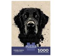 Rompecabezas De 1000 Piezas para Adultos Flat Black Ink Splatter Rompecabezas para Adultos Juguetes Antiestrés Corte De Precisión Actividades Divertidas En Casa 38x26cm/1000pcs