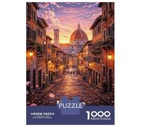 Rompecabezas De 1000 Piezas para Adultos Florence Italy Street Scene Rompecabezas para Adultos Juguetes Antiestrés Pero Divertido Y Humorístico 70x50cm/1000pcs