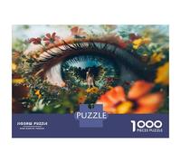 Rompecabezas De 1000 Piezas para Adultos Flower Garden Fantasy Rompecabezas Juguetes Antiestrés Decoración del Hogar Difícil Y Desafiante 70x50cm/1000pcs