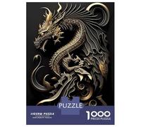 Rompecabezas De 1000 Piezas para Adultos Flying Dragon Art Deco Rompecabezas para Adultos Juego Familiar Corte De Precisión Cumpleaños Y Navidad 70x50cm/1000pcs