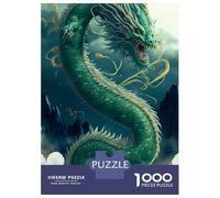 Rompecabezas De 1000 Piezas para Adultos Flying Dragon Rompecabezas Juego De Ingenio Carrera De Velocidad De Manos Interacción Entre Padres E Hijos 38x26cm/1000pcs