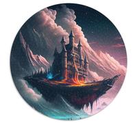 Rompecabezas de 1000 Piezas para Adultos: Fortaleza Elemental Un Regalo Ideal para la diversión Familiar (67,5x67,5cm)