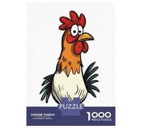 Rompecabezas De 1000 Piezas para Adultos Funny Chicken Rompecabezas para Adultos Juegos De Relajación Análisis Y Lógica Reducción del Estrés Regalos 70x50cm/1000pcs