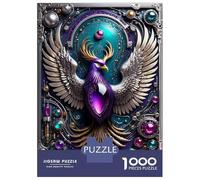Rompecabezas De 1000 Piezas para Adultos Future Steampunk Phoenix Rompecabezas Juego Familiar para La Diversión Familiar Oferta como Regalo para Toda La Familia 52x38cm/1000pcs