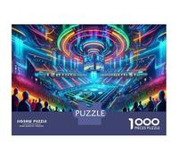 Rompecabezas De 1000 Piezas para Adultos Futuristic Sports Arena Rompecabezas para Adultos Juguetes DIY Regalos para Mujeres Cumpleaños Y Navidad 70x50cm/1000pcs