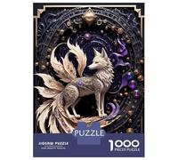 Rompecabezas De 1000 Piezas para Adultos Galactic Fox Chronicles Rompecabezas para Adultos Juguetes De Bricolaje Desafío Difícil Desafío Educativo 52x38cm/1000pcs