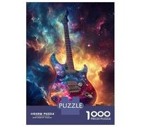 Rompecabezas De 1000 Piezas para Adultos Galactic Guitar Symphony-1 Rompecabezas para Adultos Juego De Ingenio Desafío Difícil Desafiante De Completar 38x26cm/1000pcs