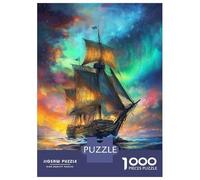 Rompecabezas De 1000 Piezas para Adultos Galactic Sail Voyage -2 Rompecabezas para Adultos Juego Práctico Decoración del Hogar Regalos De Cumpleaños Y Únicos 38x26cm/1000pcs