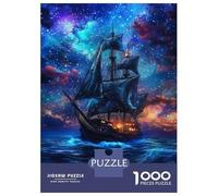 Rompecabezas De 1000 Piezas para Adultos Galactic Sail Voyage -6 Rompecabezas para Adultos Juguetes Antiestrés Difícil Difícil Y Desafiante 38x26cm/1000pcs