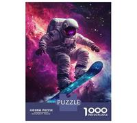 Rompecabezas De 1000 Piezas para Adultos Galactic Snowboarding -1 Rompecabezas para Adultos Juegos Relajantes Que Mejoran La Memoria Interacción Entre Padres E Hijos 70x50cm/1000pcs