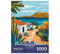 Rompecabezas De 1000 Piezas para Adultos Galapagos Island Travel Rompecabezas para Adultos Juegos Familiares Pero Divertidos Y Humorísticos Regalo De Cumpleaños, Regalos, 38x26cm/1000pcs