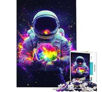 Rompecabezas de 1000 Piezas para Adultos Galaxia Espacial - El Mundo del Viajero cósmico Juguete Educativo de 1000 Piezas Regalo de cumpleaños Diversión Familiar y Noche de Juegos (38x26cm)