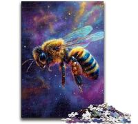 Rompecabezas de 1000 Piezas para Adultos Galaxy Bee, Apto para Mayores de 14 años, Juego Intelectual, Juego Educativo para cumpleaños y Navidad, 26x38cm