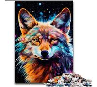 Rompecabezas de 1000 Piezas para Adultos Galaxy Fox Fabricado en Madera Ideal para Adolescentes y coleccionistas Ideal como decoración del hogar y Regalo de Viaje 1000 Piezas(50x75cm)