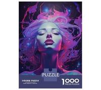Rompecabezas De 1000 Piezas para Adultos Galaxy Girl No3 Rompecabezas para Adultos Juegos De Relajación Desafío Difícil Ayuda A Ejercitar El Cerebro 70x50cm/1000pcs