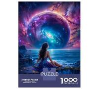 Rompecabezas De 1000 Piezas para Adultos Galaxy Lady Rompecabezas para Adultos Juguetes De Bricolaje Desafío Difícil Desafío Educativo 70x50cm/1000pcs