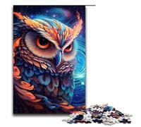 Rompecabezas de 1000 Piezas para Adultos Galaxy Owl Game Puzzles Toda la Familia 1000 Piezas