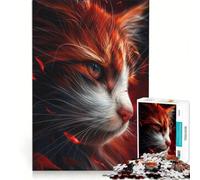 Rompecabezas de 1000 Piezas para Adultos: Gato, mi Amigo Divertido Juguete Educativo para la interacción Entre Padres e Hijos Toda la Familia 38x26cm