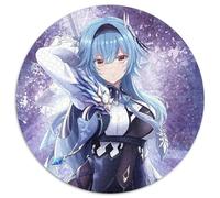 Rompecabezas de 1000 Piezas para Adultos Genshin Impact EULA Lawrence,Rompecabezas Redondos de 1000 Piezas para Adultos,Adolescentes y familias,decoración DIY desafío Mental,67,5 x 67,5 cm