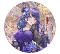 Rompecabezas de 1000 Piezas para Adultos Genshin Impact Raiden Shogun, Rompecabezas para Adultos, Juego Interactivo Familiar, Regalo Artesanal con Ilustraciones Coloridas, 67,5 x 67,5 cm