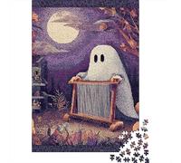 Rompecabezas De 1000 Piezas para Adultos Ghost Weaving Tapestry Rompecabezas Juguete Decoración De Pared Difícil Difícil Cumpleaños Y Navidad 52x38cm/1000pcs