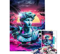 Rompecabezas de 1000 Piezas para Adultos Glitch in Time III Rompecabezas para Adultos Juegos Divertidos para aliviar el estrés Difícil y desafiante (Tamaño 38x52cm)