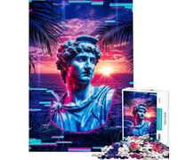 Rompecabezas de 1000 Piezas para Adultos Glitch in Time V Rompecabezas para Adultos Juguete para decoración de Pared Divertido y Original Regalo de cumpleaños y único (tamaño 50x75cm)