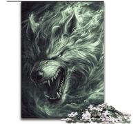 Rompecabezas de 1000 Piezas para Adultos Gojirra Chaos: un desafío para la Mente, Actividad Familiar, decoración del hogar, Regalo navideño tamaño 50x75cm