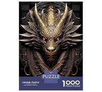 Rompecabezas De 1000 Piezas para Adultos Golden Dragon Monarchy Rompecabezas para Adultos: Análisis Práctico del Juego Y Lógica, Toda La Familia 70x50cm/1000pcs