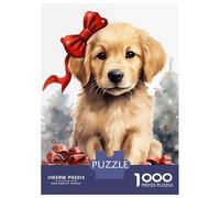 Rompecabezas De 1000 Piezas para Adultos Golden Jolly Xmas Rompecabezas Juguetes Antiestrés Decoración del Hogar Difícil Y Desafiante 70x50cm/1000pcs