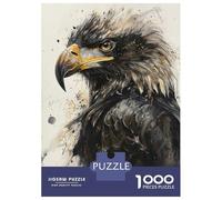 Rompecabezas De 1000 Piezas para Adultos GoldenEyed Eagle Rompecabezas para Adultos Juegos Divertidos Pero Divertidos Y Humorísticos Desafiantes De Completar 70x50cm/1000pcs